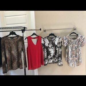 Tops newly worn.  Small and medium n